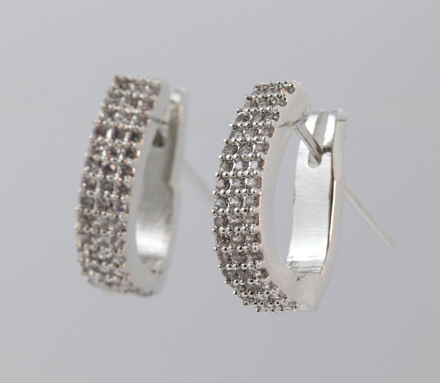 American diamond studded Plug Earring